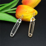 Exquisite Wedding Jewelry Hair Clip Metal Pin Shape Hair Ornaments Decorated Clip For Women Girls Hair Accessory