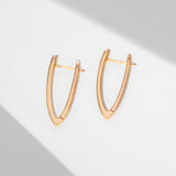 Simple Geometric Letters Exaggerated Ear Buckle Women's High Quality Earrings Temperament