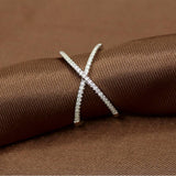 925 Sterling Silver Ring New Jewelry Fashion Finger Nice Wedding 20mm 12mm