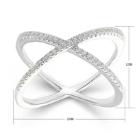 925 Sterling Silver Ring New Jewelry Fashion Finger Nice Wedding 20mm 12mm