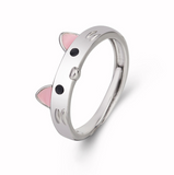 Fashion Little Mouse Ring Temperament Lovely Ring for Girls Open Rings Jewelry Wholesale