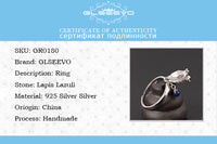 Handmade 925 Sterling Silver Hollow Small Flower Ring For Women