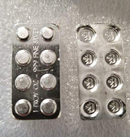 Brick Pattern .999 Silver Bar Hand Poured
