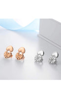 Earring Lifters - 2 Pairs of Adjustable Hypoallergenic Earring Lifts Back Clutches for Women Ear Lobe Support Patches (2 Pairs- Heart