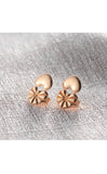 Earring Lifters - 2 Pairs of Adjustable Hypoallergenic Earring Lifts Back Clutches for Women Ear Lobe Support Patches (2 Pairs- Heart